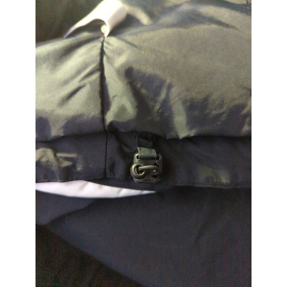 Columbia Coat Woman's Large Black‎ White Interchange Hooded Omni-Shield Nylon - Picture 12 of 14